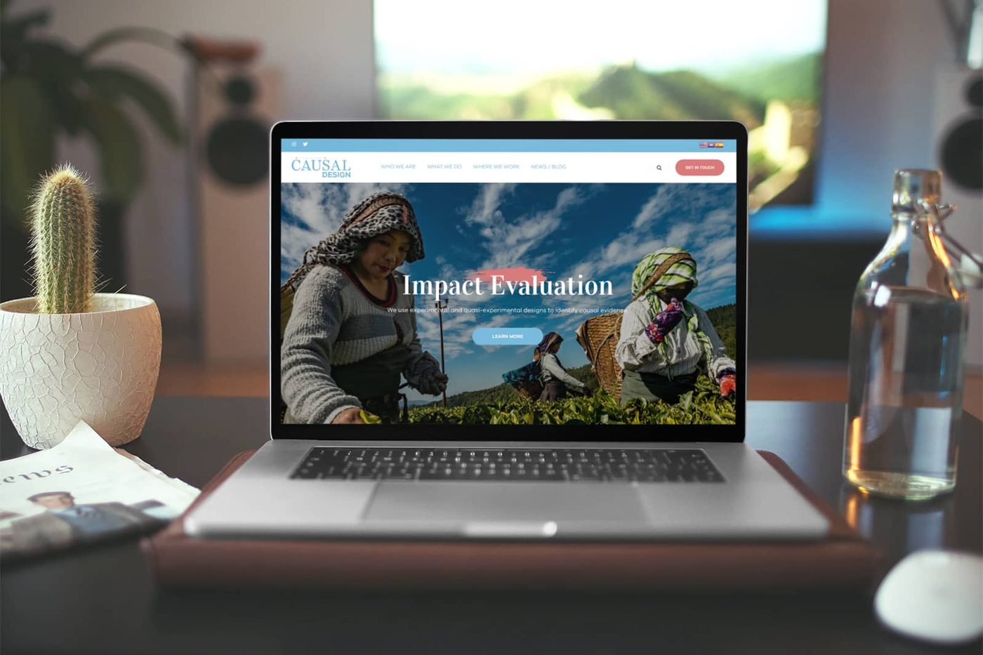 Causal Design website, designed by 5280 Design in Denver