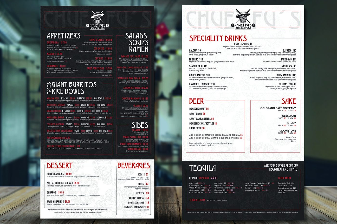CHUEY FU’s print project by 5280 Design in Denver
