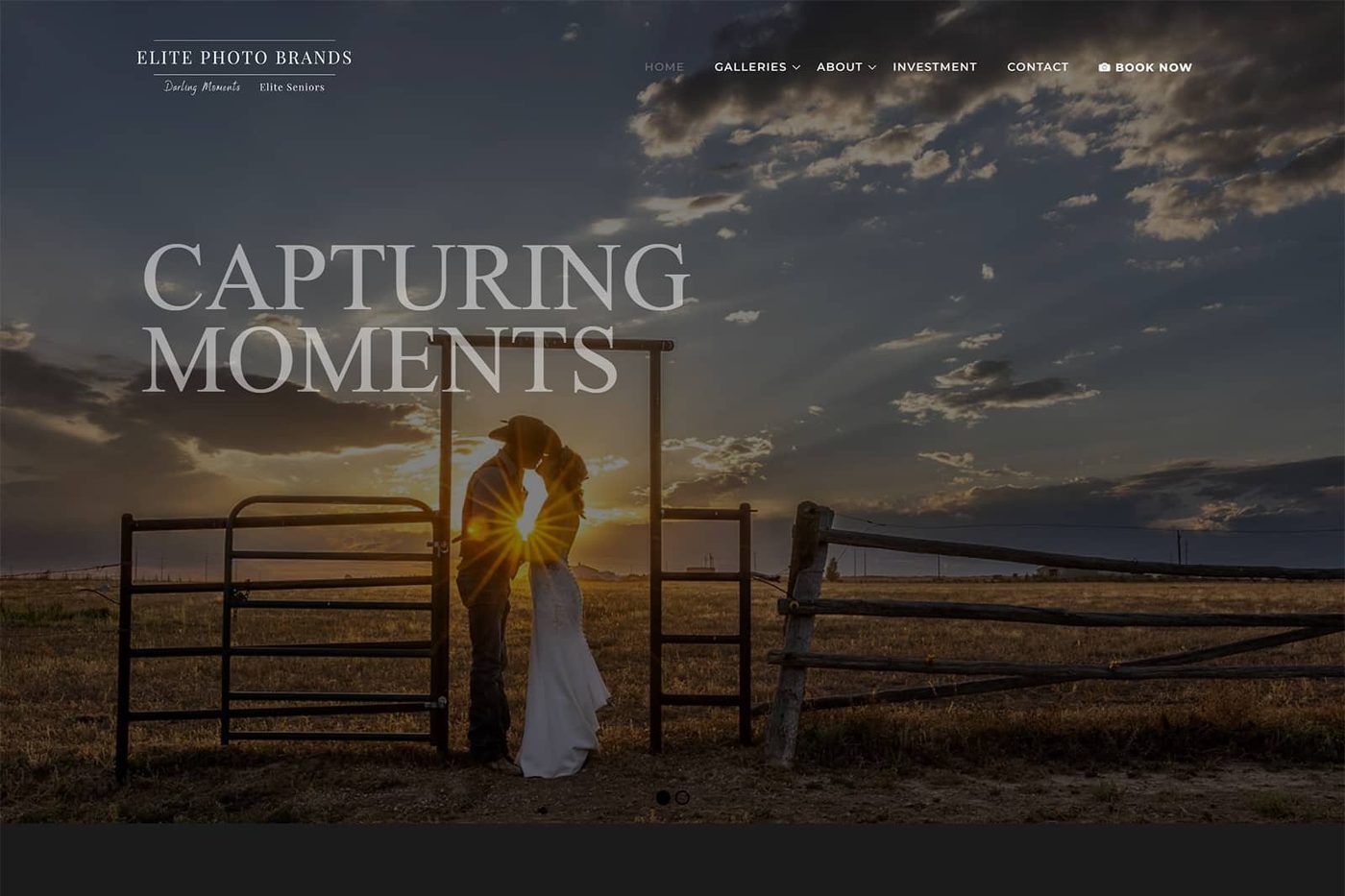 Elite Photo Brands web design project by 5280 Design in Denver