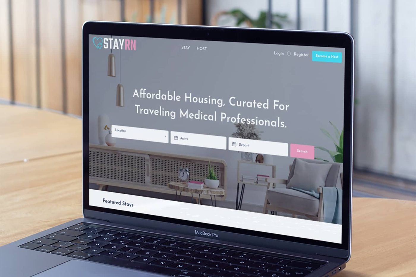 StayRN web design project by 5280 Design in Denver