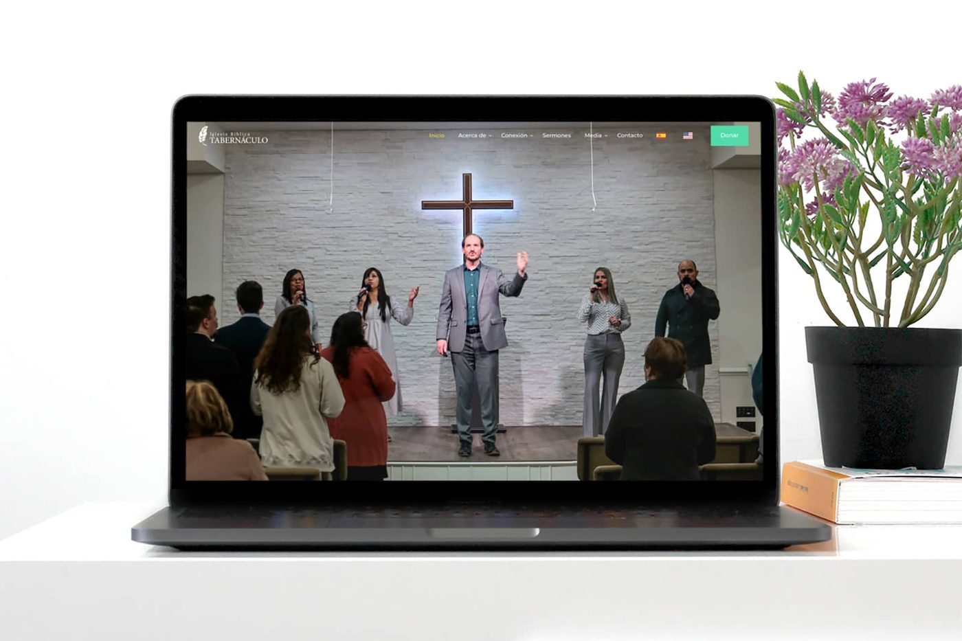 Tabernacle Bible Church website, designed by 5280 Design in Denver